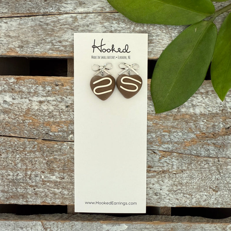 Chocolate Truffle Earrings