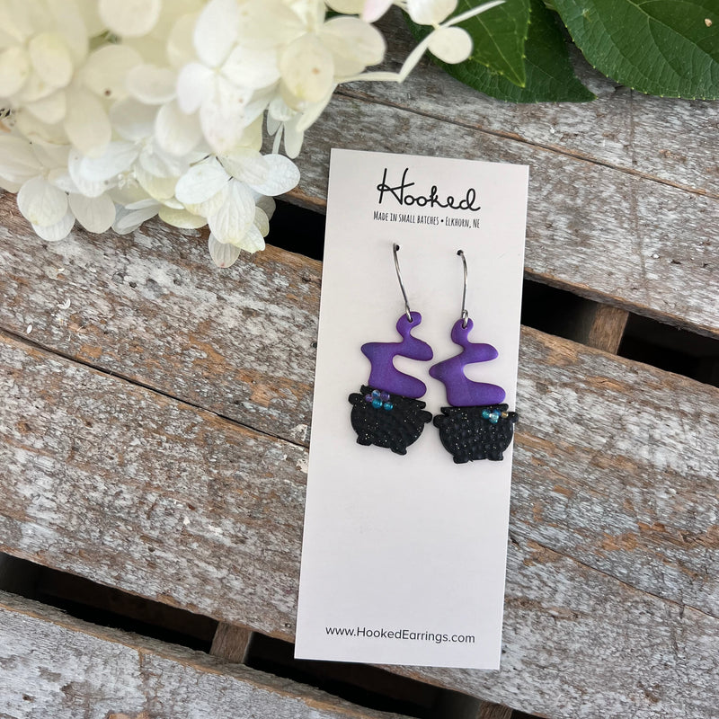 Bubbling Cauldron Earrings