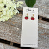 Perfect Little Apple Dangle Earrings - Two Styles