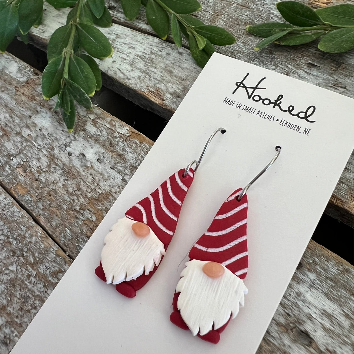 Christmas Gnome Earrings