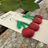 Very Cherry Earrings - Medium