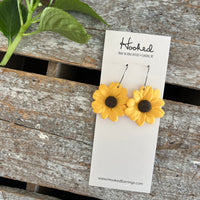 Sunflower Dangle Earrings