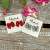 Puffy Bow Stud Earrings