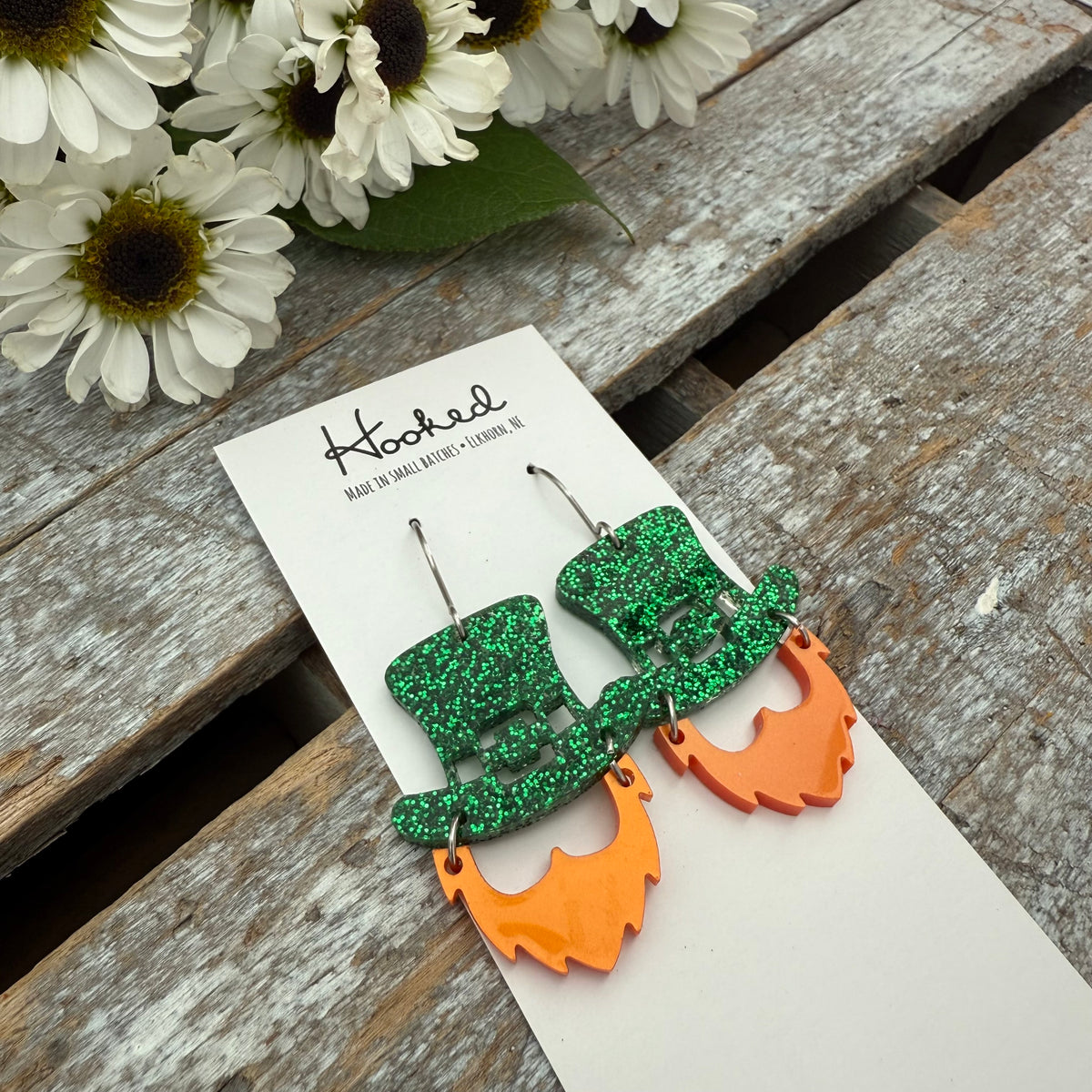 Lucky Leprechaun Earrings