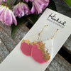 Pink and Gold Glitz Geo Drops