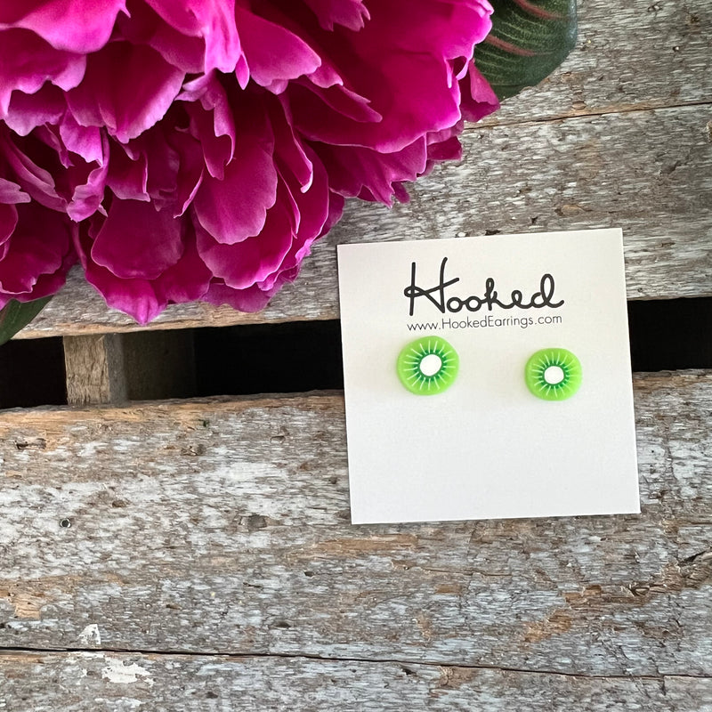 Kiwi Cutie Stud Earrings