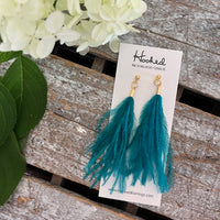 Fanciful Feather Earrings - Various Sizes