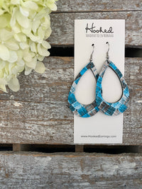 Pacific Patchwork Teardrop Cutouts - Medium