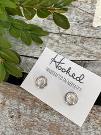 Small Printed Studs - 8mm