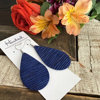 Sailor Teardrops in Cobalt - Large